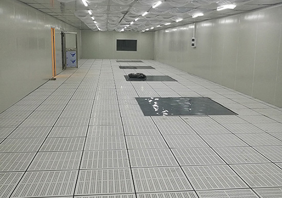撫州1200平米防靜電通風地板工程